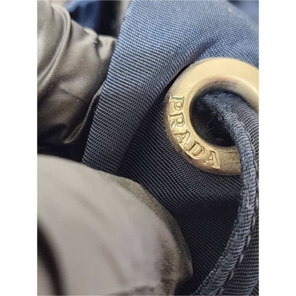 Authentic Prada Nylon Vela Medium Backpack Navy B… - image 8